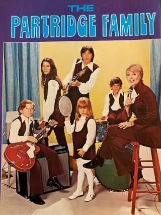 The Partridge Family,  David Cassidy,  Susan Dey,  Full Page Vintage Pinup
