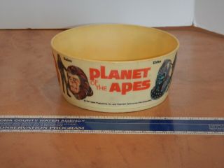 Vintage,  1967 Deka / Apjac Prod.  - Planet Of The Apes Plastic Bowl