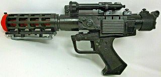 Star Wars 2004 Lucasfilm Ltd Black Stormtrooper Blaster Rifle Gun Hasbro