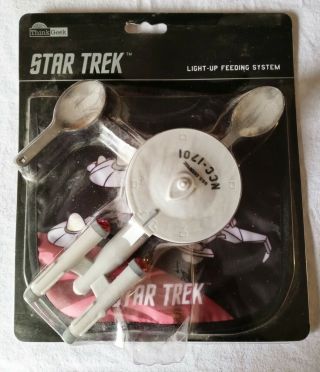 Star Trek Light Up Feeding System,  Brand Rare