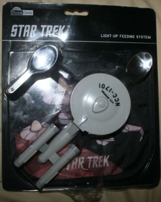 Think Geek Star Trek Light - Up Feeding System Vintage 2011 Rare