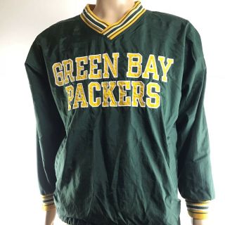 Vintage Nfl Proline By Champion Green Bay Packers Pullover Jacket Men 