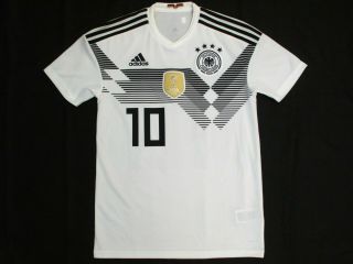 Adidas Germany Home World Cup 2018 Br7843 Soccer Jersey Football Shirt 10 Ozil