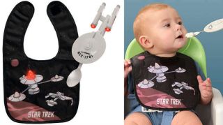 Think Geek Star Trek Baby Light - Up Feeding System Vintage 2011 Rare