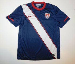 2010 - 2011 Usa National Team Soccer Nike Dri - Fit Third World Cup Jersey Men 