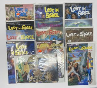 Lost In Space Comic Book Set Of 13 - Innovation 1990s - 1 - 10,  13,  16,  17 Unread
