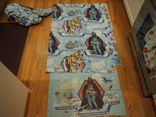 Vintage 1979 Star Wars Empire Strikes Back Twin Bed Sheet