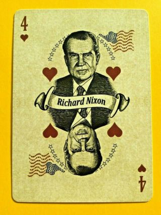 Richard Nixon - U.  S.  Presidents Bicycle Specialty Deck Single Swap Playing Card