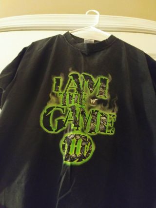 Wwe/wwf Triple H " I Am The Game " Black T Shirt Large
