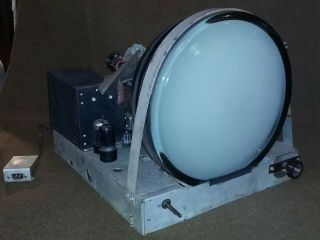 Rare Sears Silvertone 12 " Round Screen 12lp4a Tv Chassis 110.  700 By Air - King 