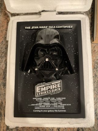 Code 3 Star Wars Empire Strikes Back Celebration Movie Poster Sculpture