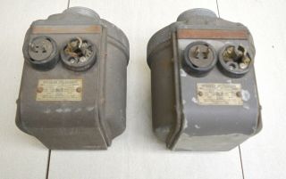 2 Vintage Rca 1428b Field Coil Compression Driver Speaker Mechanisms