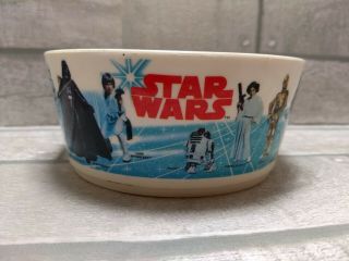 Rare vintage Deka 1977 The Star Wars Plastic Bowl and Cup 3