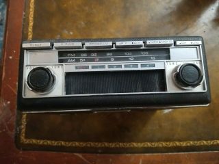 1970 Lear Jet 8 - Track Stereo Tape Player/am - Fm Radio Model A - 250