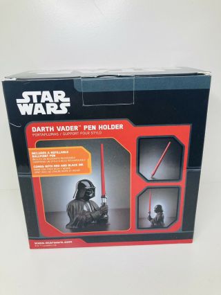 Disney Star Wars Darth Vader Tabletop Pen Holder Thinkgeek 2
