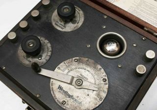 antique c.  1921 Westinghouse Aeriola Sr.  ONE TUBE RADIO - w/ Brandes Headphones 3