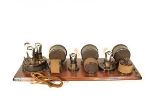 1924 Atwater Kent Model 10 Breadboard Radio & Correct Set 6