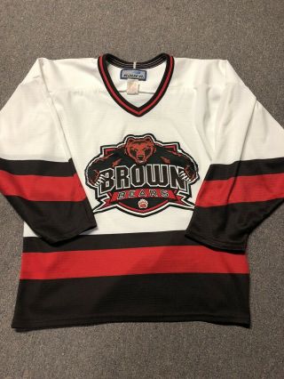 Bauer Ncaa Brown University Hockey Jersey Adult Medium