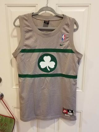 Boston Celtics Paul Pierce Nike Rewind Jersey Size Medium Sewn Throwback