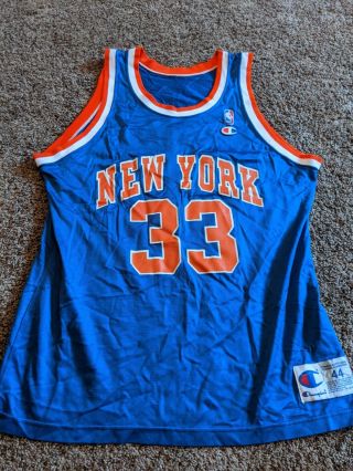 Patrick Ewing York Knicks Jersey Size 44