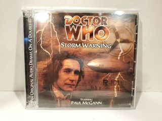 Doctor Who Storm Warning,  2001 Big Finish Audio Book Cd Out Of Print