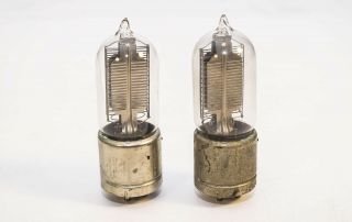 Western Electric Vt - 1 Vacuum Tubes With Good Emission