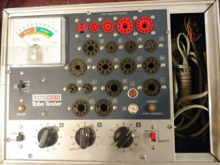 Vintage Eico 635 Tv Radio Tube Tester