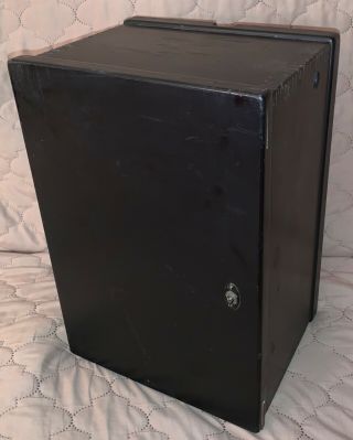 1939 Western Electric Telephone 642b Subscriber Set Black Phone Control Cabinet