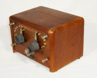 1920s " Rio " Crystal Detector Radio Set Complete