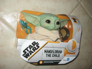 Child Yoda Talking Plush - The Mandalorian - Disney Star Wars.  7.  5 "