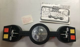 Vintage 1977 Kenner Star Wars Electronic Laser Battle Game W/instructions