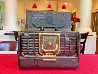 Vintage Zenith Trans - Oceanic Clipper Radio 8g005tz1 Parts Only/ For Restoration