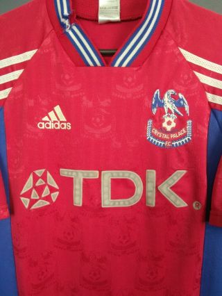 Crystal Palace Jersey 1998 1999 Home SMALL Shirt Trikot Camiseta Adidas ig93 3