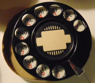 4 Vintage Old Stock Replacement Rotary Dials For Telephones By Nanasi Co Inc