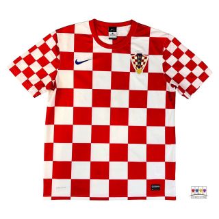 Croatia 2012/13 International Home Soccer Jersey Large Nike