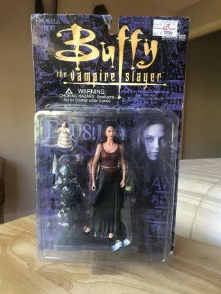 Signed Buffy The Vampire Slayer Drusilla Action Figure Doll 2001 Juliet Landau