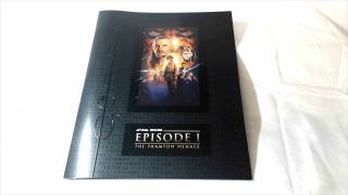 1999 Star Wars Episode I The Phantom Menace Official Movie Program Ep.  1 Sacv04