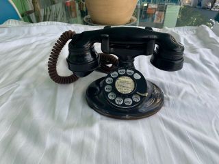 Vintage Western Electric Oval Base 202 Telephone With E1 Handset