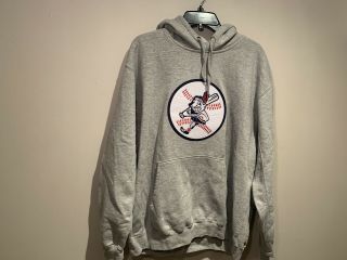 Vintage Cleveland Indians Chief Wahoo Logo Hoodie (size Xl)