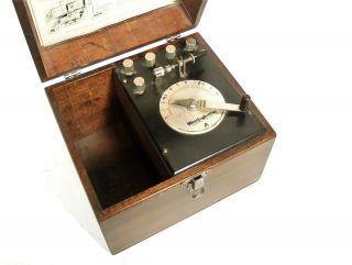 1921 Westinghouse Aeriola Jr Crystal Radio w/Original Detector Pre RCA Minty 4