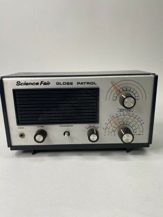 Globe Patrol Shortwave Transistor Kit Radio Shack Vintage Am Sw Receiver 4 Parts