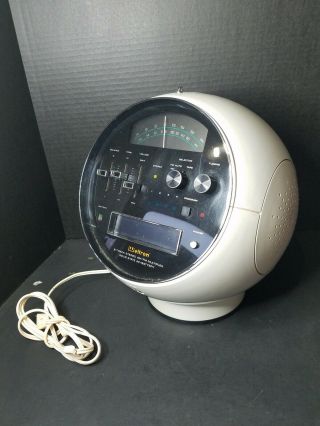 Weltron 2001 Am/fm Eight 8 Track Player White 1970’s