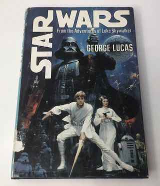 Star Wars 1976 Bce From The Adventures Of Luke Skywalker Book Club Hardcover