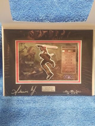 Star wars Signed ACME Archives Limited Maris Brood Character Key 159/500 3