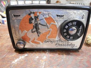 Vintage Hopalong Cassidy Am Radio