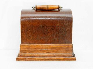 Edison Branded Case Gem Cylinder Phonograph Lid And Base