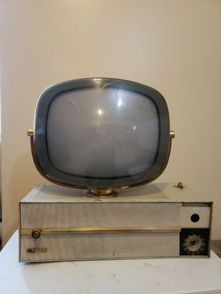 1950s Philco Predicta Tv " For Restoration Or Parts "