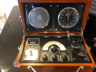 Charles Lindbergh Spirit Of St.  Louis Field Radio Alarm Clock -