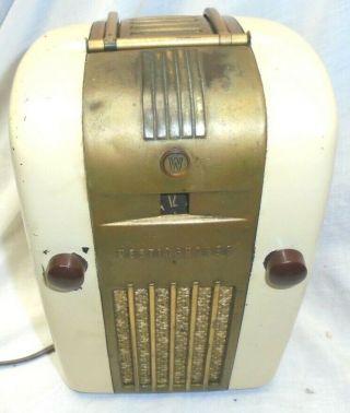 Vintage Westinghouse H 126 Tube Radio