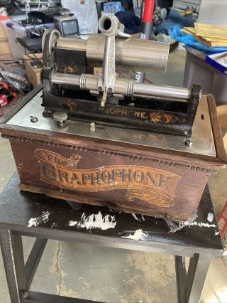 Columbia Graphophone Model At Parts Machine